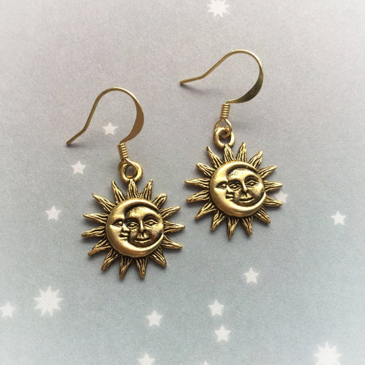 Sun & Moon Earrings (2 Colors)