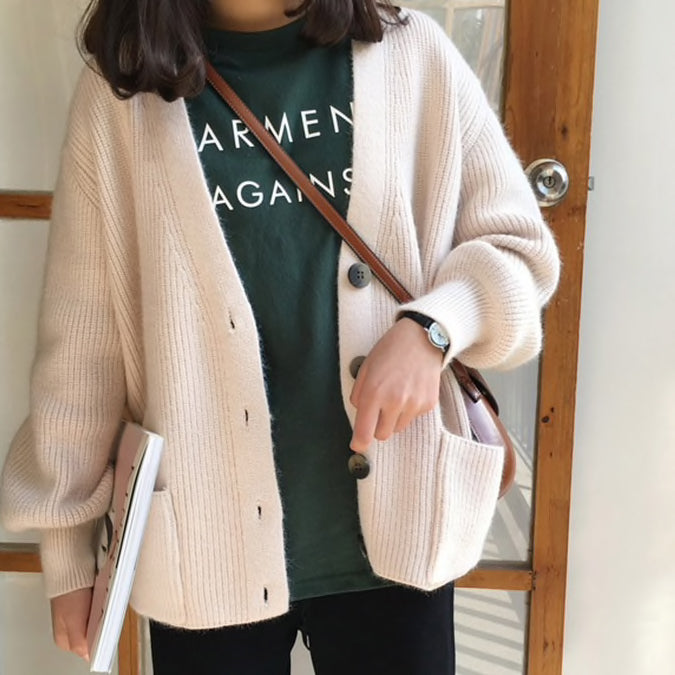 Fall Knitted Cardigan (3 Colors)