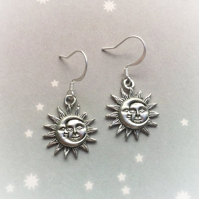 Sun & Moon Earrings (2 Colors)